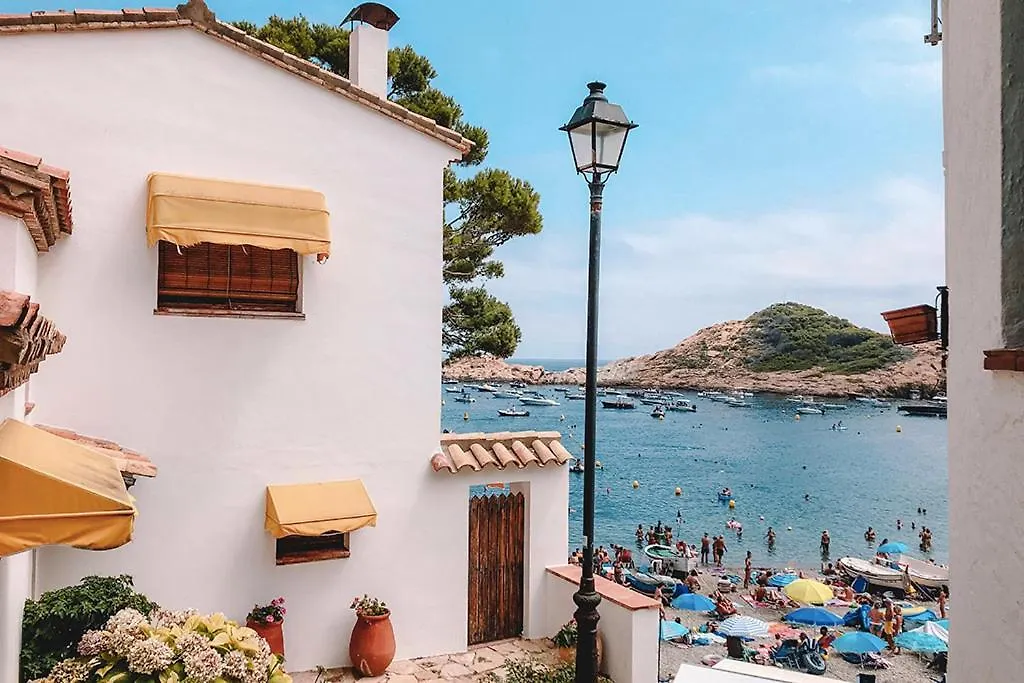 Apartment Begur Sa Riera, Vue Mer, Appartement De Charme Pour 4 Personnes A 5Mn De La Plage