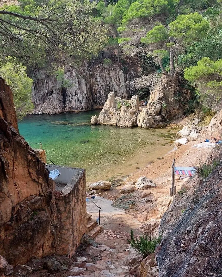 Begur Sa Riera, Vue Mer, Appartement De Charme Pour 4 Personnes A 5Mn De La Plage شقة